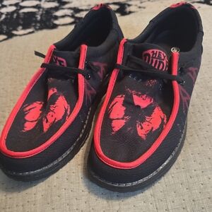 Hey Dude Black Shoes Sleep Token